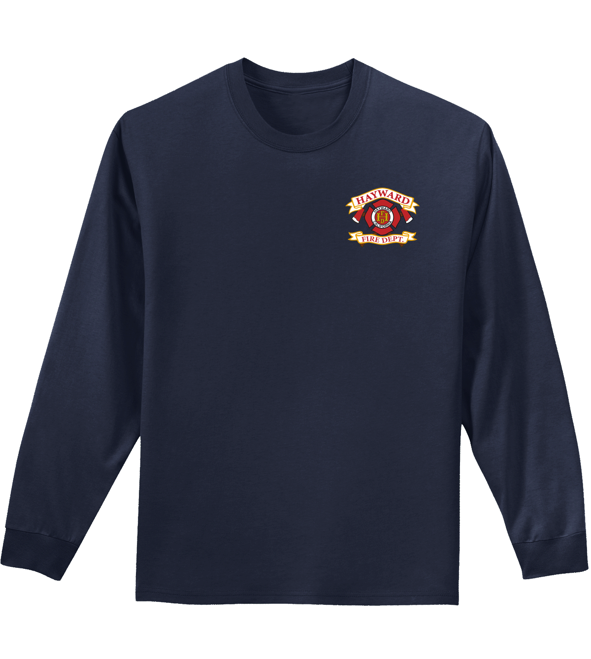 Hayward Fire Tall L/S Duty T-Shirt | distinctiverecognition.com